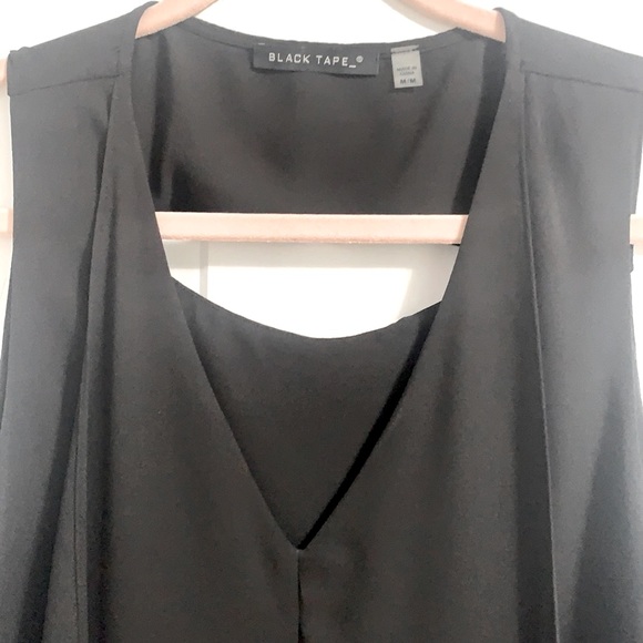 BLACK TAPE sleeveless dress size Medium - Picture 3 of 3